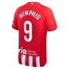 Virallinen Fanipaita Atlético Madrid Memphis 9 Kotipelipaita 2023-24 - Miesten